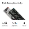 Klávesnica bezdrôtová Q3 ULTRA/čierna Q3U-M3 Keychron