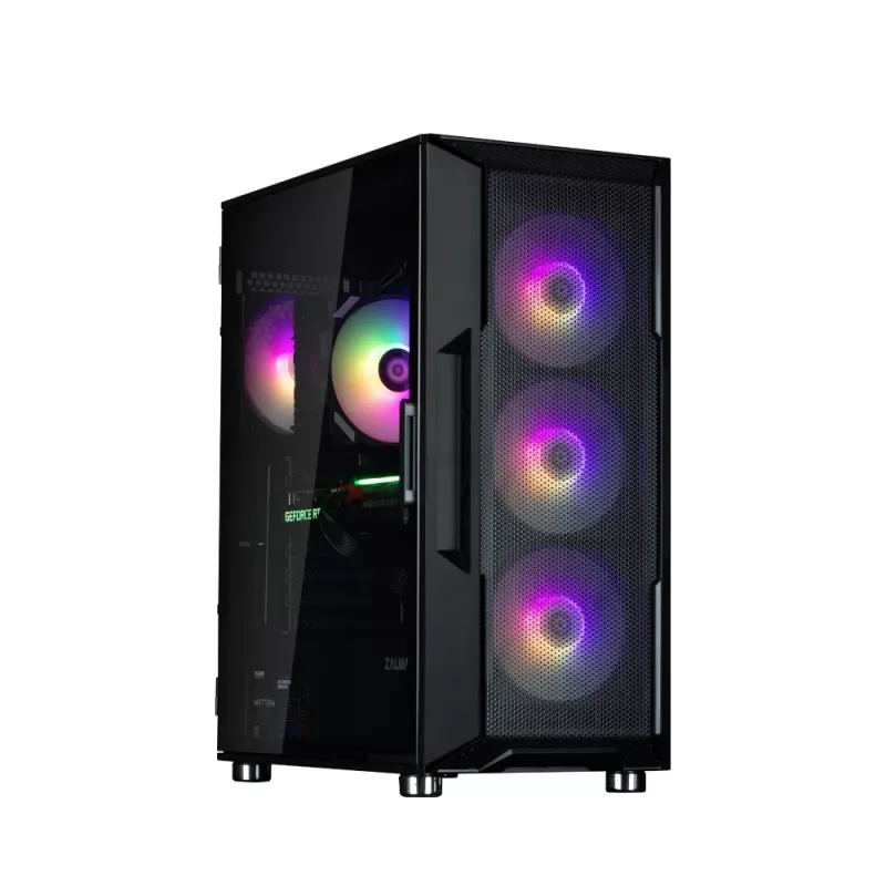 Zalman I3 NEO ARGB čierna počítačová skriňa Midi Tower