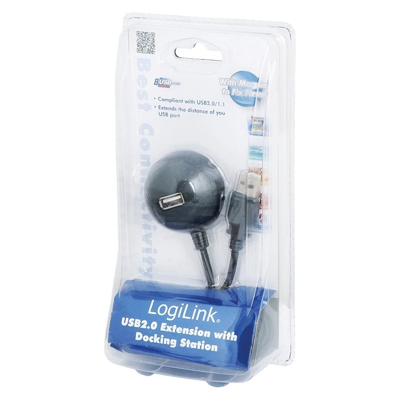 USB 2.0 predlžovací kábel s dokovacím konektorom