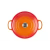 Le Creuset 21177280902430 6,7 L okrúhly hrniec oranžová, červená