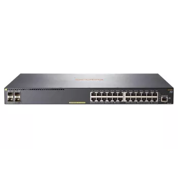 Switch HP Enterprise Aruba 2540 24G PoE 4SFP — 24× Gigabit PoE portov, 4× SFP uplink