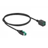Napájaný USB predlžovací kábel DeLOCK 85980 12 V 1 m