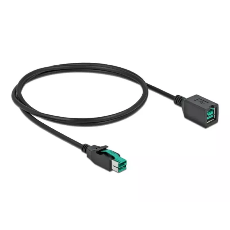 Napájaný USB predlžovací kábel DeLOCK 85980 12 V 1 m