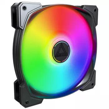 Skriňový ventilátor Montech HP140 ARGB PWM 140 mm (balenie 3 ks) — 140 mm ARGB PWM chladiaci ventilátor, balenie 3 ks