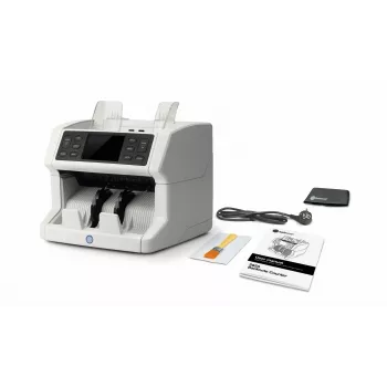 Počítačka bankoviek Safescan 2850 biela LCD AC 110-240V