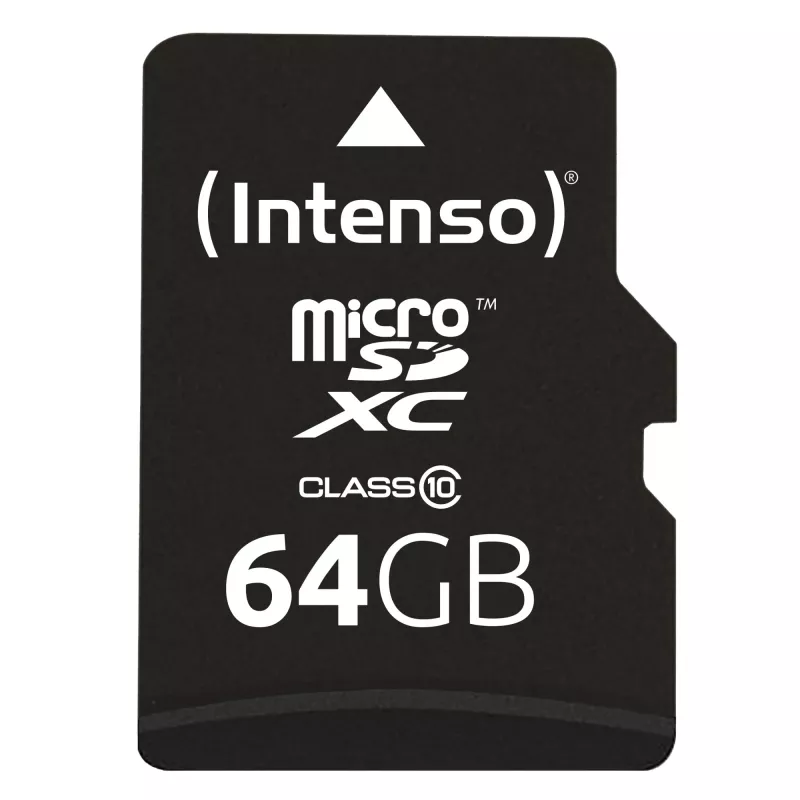 MicroSD karta Intenso 64GB MicroSDXC Class 10