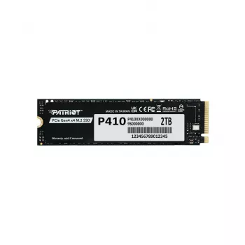 SSD PATRIOT P410 2 TB M.2 NVMe, 2000 GB, formát M.2
