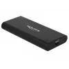 Delock - puzdro na úložisko - M.2 - M.2 NVMe karta - USB 3.1 (Gen 2) - čierna (42614)
