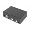 KVM prepínač Digitus 2 porty Single Display 4K HDMI