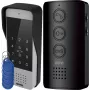 Káblový interkom Eura ADP-34A3 čierna — vnútorná stanica, model 50323