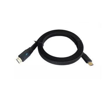 HDMI kábel v 2.1 plochý čierny 3 m