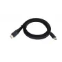 HDMI kábel v 2.1 plochý čierny 3 m