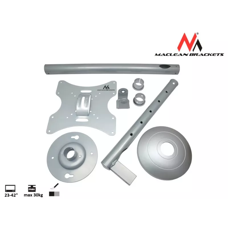 Maclean MC-504A S nastaviteľný stropný držiak 23-42 30kg