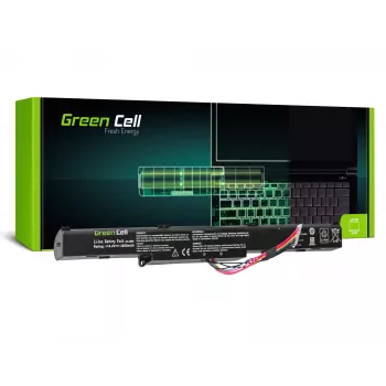 Batéria Green Cell AS77 pre notebooky ASUS — Li-Ion 15 V, 2200 mAh, 4 články, čierna