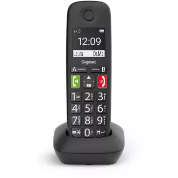Gigaset Hearing Aid.DECT E290HX prídavné bezšnúrové slúchadlo, čierne