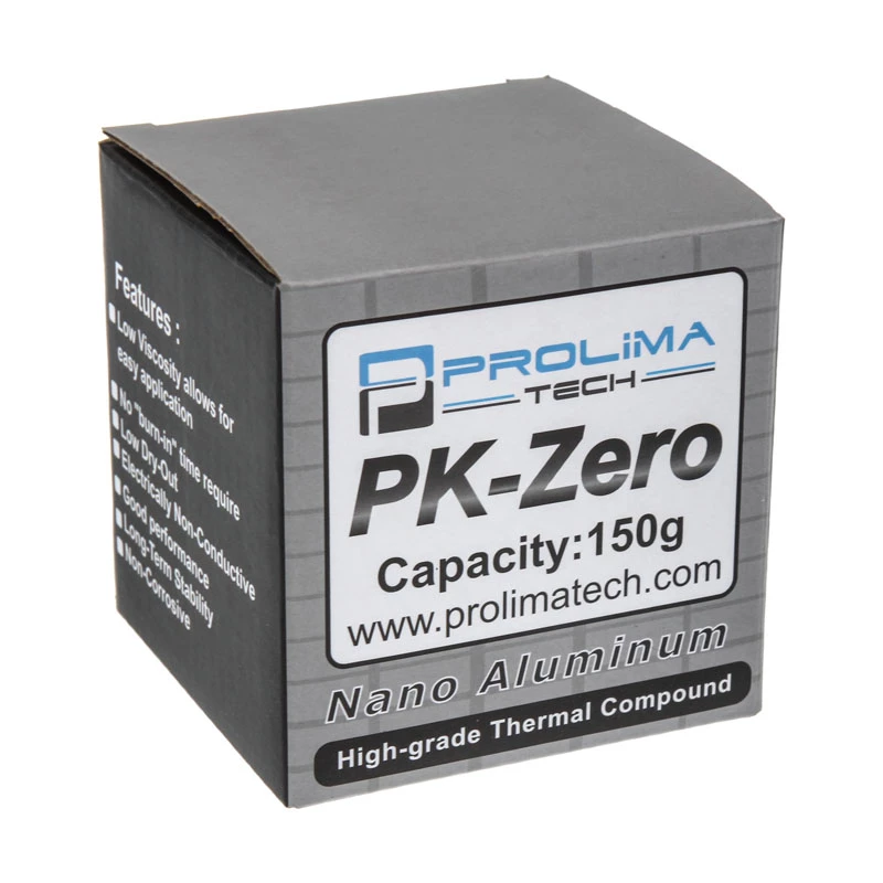 Teplovodivá pasta PROLIMATECH PK-Zero 8 W/m·K — 150 g teplovodivá pasta