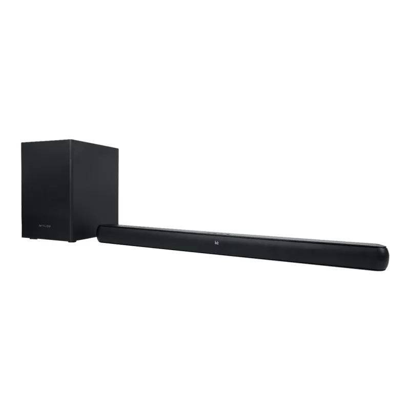 Muse M-1580SBT televízny soundbar s Bluetooth, 80 W, HDMI, optický, USB, vstup AUX, lesklá čierna