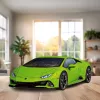 Puzzle 3D 158 dielov Lamborghini Huracan EVO zelené