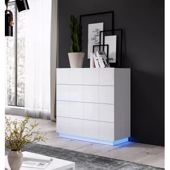 Cama Lighting REJA komoda 4S modrá