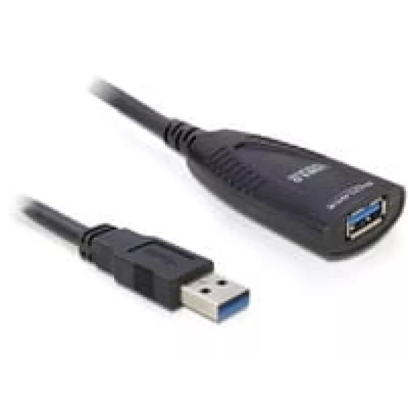 USB kábel DeLOCK 83089 USB 3.0 5m čierny