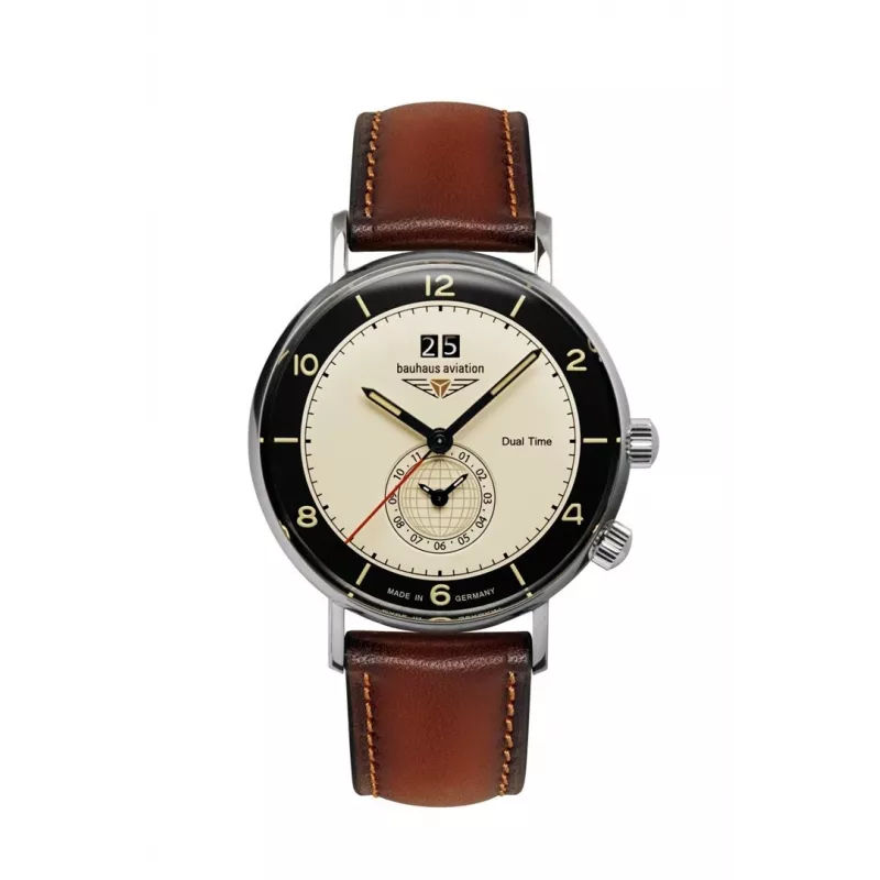 Hodinky bauhaus Aviation Vintage Pilot 41 mm