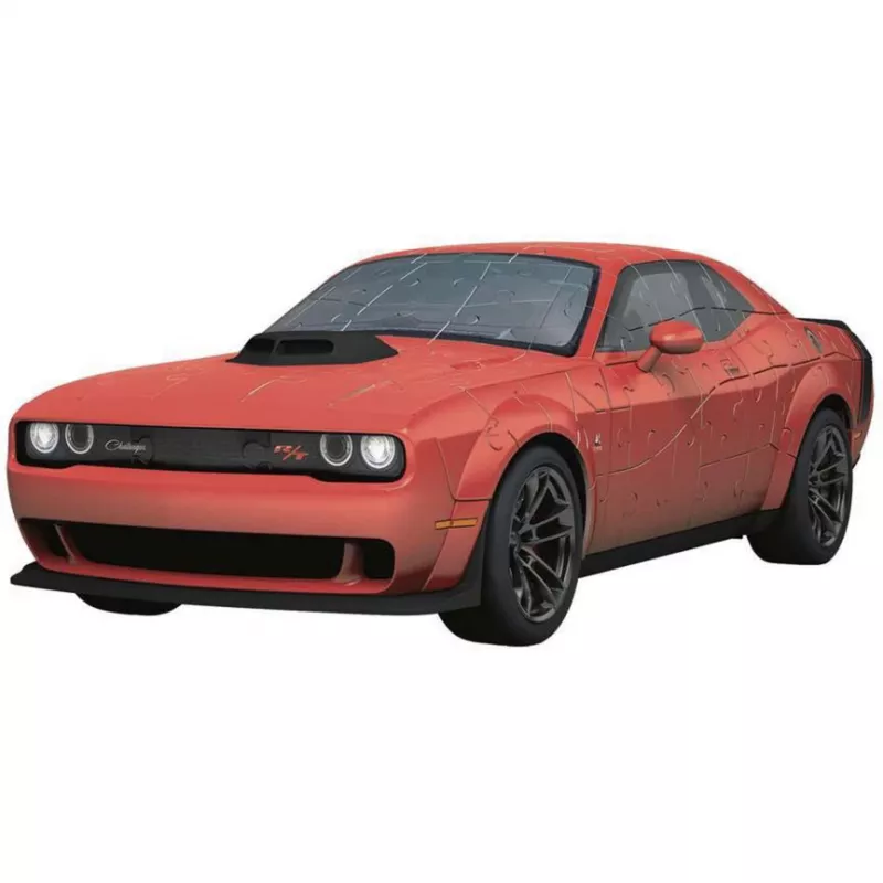 3D puzzle Ravensburger Dodge Challenger R/T Scat Pack Widebody – séria Iconics, modelová stavebnica