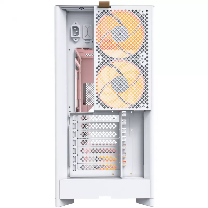 PC skriňa Montech HS02 PRO Midi Tower biela