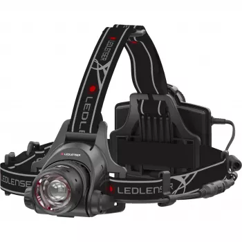 Čelová lampa baterka Ledlenser H14R.2 čierna