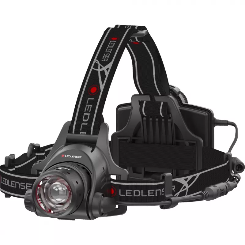 Čelová lampa baterka Ledlenser H14R.2 čierna