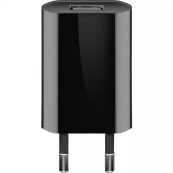 USB napájací zdroj GOOBAY 5 W, 1x USB 2.0, vstup 100–240 V, čierny