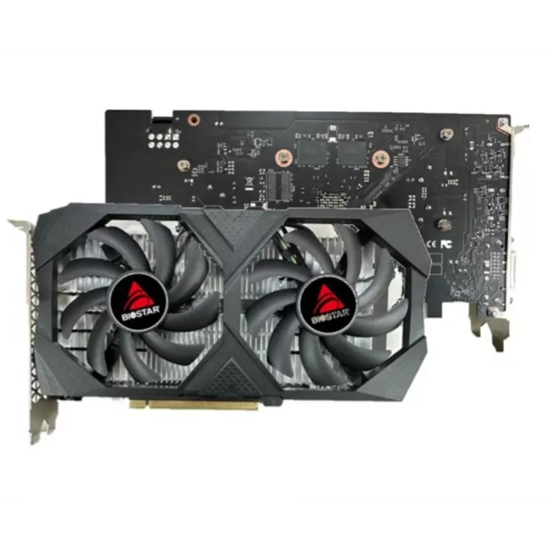 Grafická karta BIOSTAR GeForce RTX 3050 6GB GDDR6 PCIe 4.0, 2304 CUDA jadier, 96-bit, 2x ventilátor, 225×43 mm