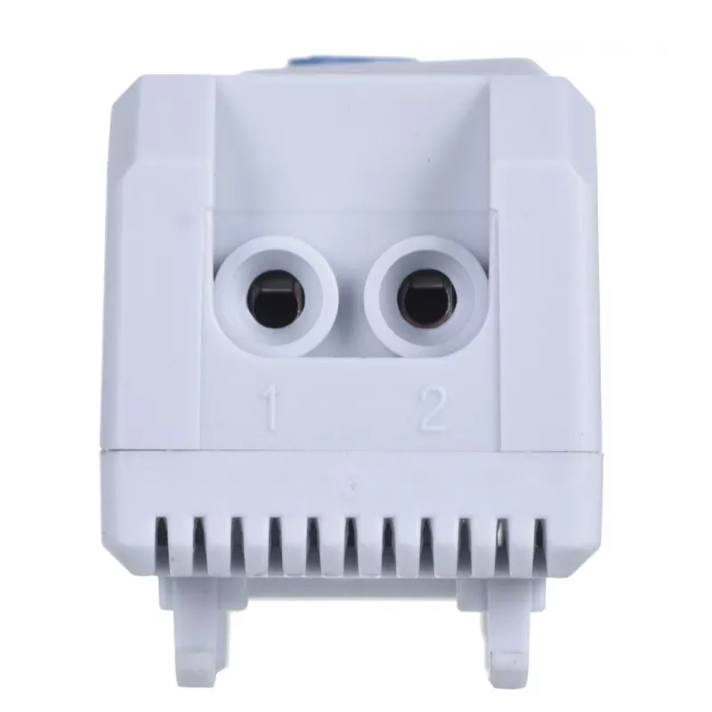 Termostat Alantec KTS, otočný regulátor, IP20, plastové puzdro, sivá, -45–70°C, 60×33×43 mm