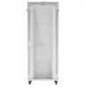 LANBERG 19 42U 800x1000 voľne stojaca LCD sklenené dvere (FlatPack) sivá (prepravná zásielka)
