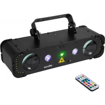 LED Multi FX Laser Bar EUROLITE Compact 7 farieb 3D efekty (MPN 51741098)