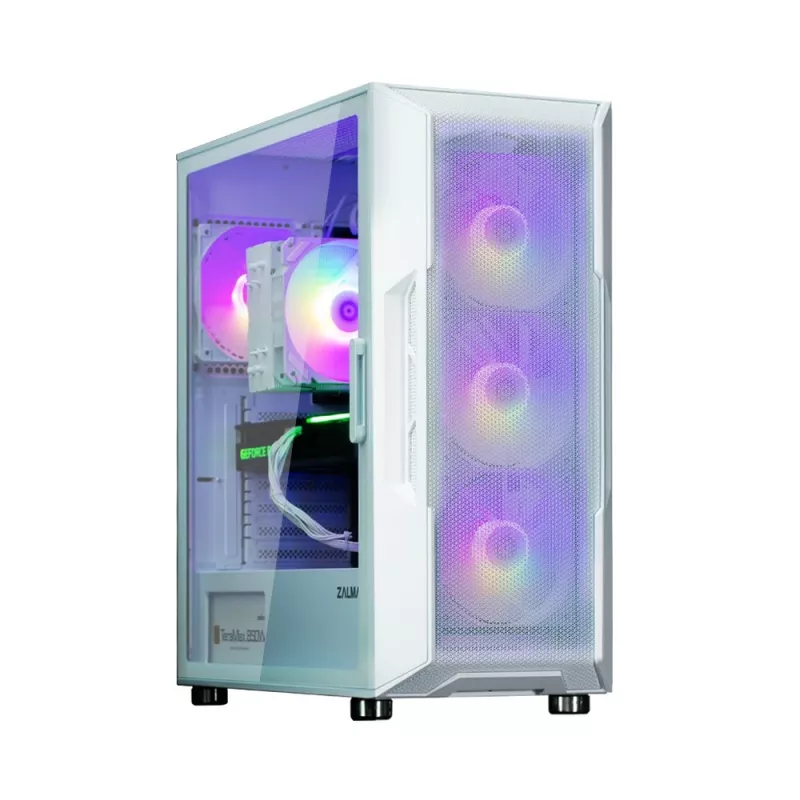 Zalman I3 NEO ARGB WHITE počítačová skriňa Midi Tower