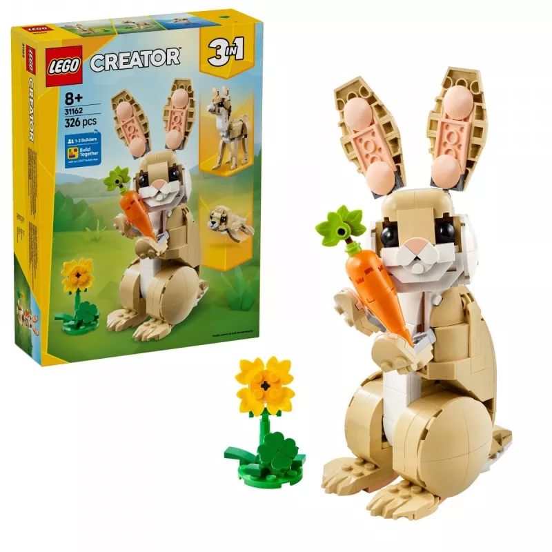 LEGO CREATOR 3 IN 1 31162 Roztomilý zajačik
