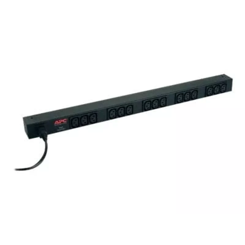 APC RACK PDU BASIC ZERO U 10A 230V zásuvkový pás (PDU) 15 AC výstupy 0U čierna