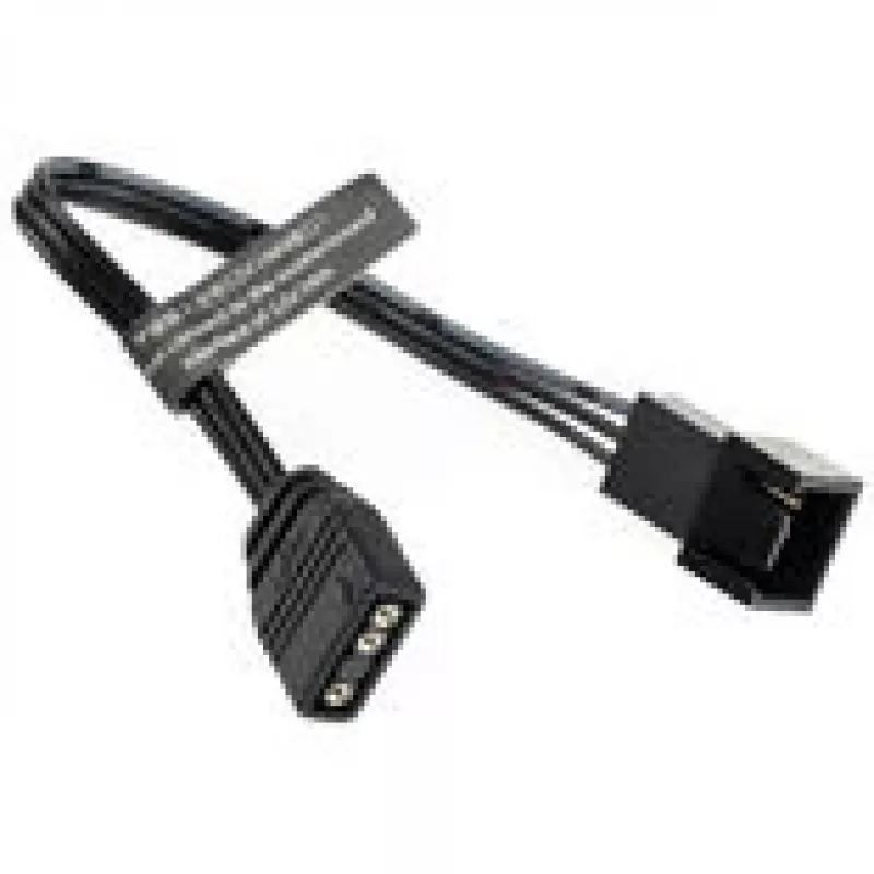 ARGB adaptérový kábel Barrow ZBDZJX-5M – 3-Pin 5V adresovateľné RGB, dĺžka 10 cm
