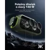 Boom 2 Plus | Výkonný outdoorový basový Bluetooth reproduktor dobrodružná zelená