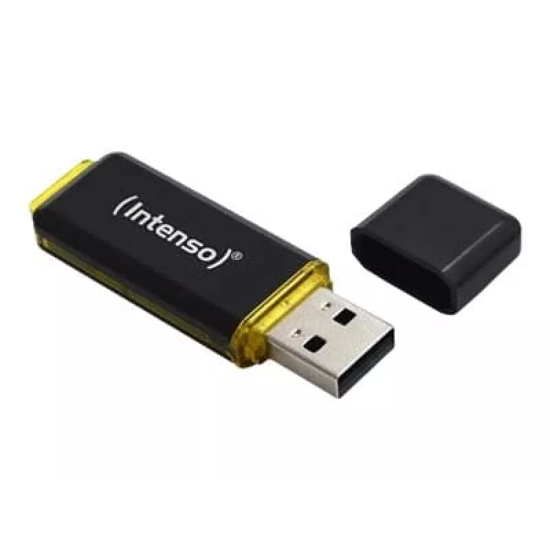 USB flash disk Intenso 256 GB USB Type-A 3.2 Gen 1 čierny žltý