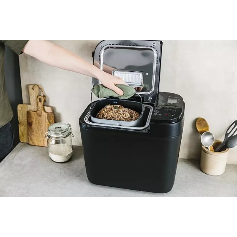 Panasonic | Domáca pekáreň | SD-R2530 | Výkon 550 W | Počet programov 30 | Displej Áno | Čierna