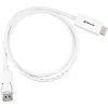 DisplayPort 1.2 adaptérový kábel Sharkoon 4K, dĺžka 1 m