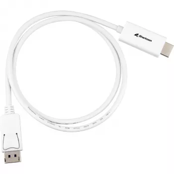 DisplayPort 1.2 adaptérový kábel Sharkoon 4K, dĺžka 1 m