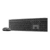 Bezdrôtová súprava klávesnice a myši Lenovo 700 Modern Multi-Device – US-anglické rozloženie, Bluetooth, Luna Grey