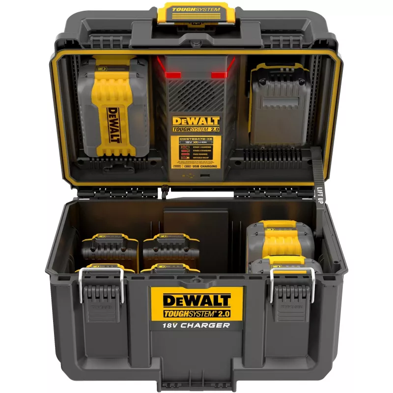 Toughsystem nabíjačka DWST83471 2X4A Dewalt