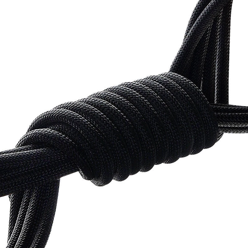 USB-C na USB-C nabíjací kábel Baseus Tungsten Gold 100W 1 m, čierny, nylon