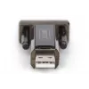 DIGITUS USB 2.0 na sériový konvertor DSUB 9M vrátane USB-A kábel 80 cm FTDI chipset USB 2.0 na RS232 (FT232RL)