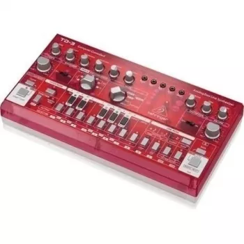 Behringer TD-3-SB syntetizátor basovej linky červená transparentná