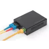Digitus Gigabit PoE mediálny konvertor, RJ45 / SC, MM, PSE