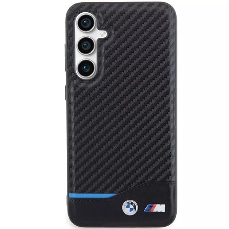 BMW | BMHCS23FE22NBCK | kryt zadnej strany | Samsung | Galaxy S23 FE | koža karbón | čierny